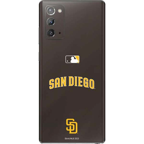 MLB San Diego Padres Alternate Jersey Galaxy Note20 5G Skin